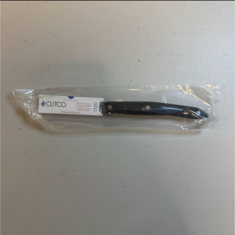 Cutco 1720‎ Classic Brown 2-3/4" Kitchen Pairing Knife USA Made Stainless Steel